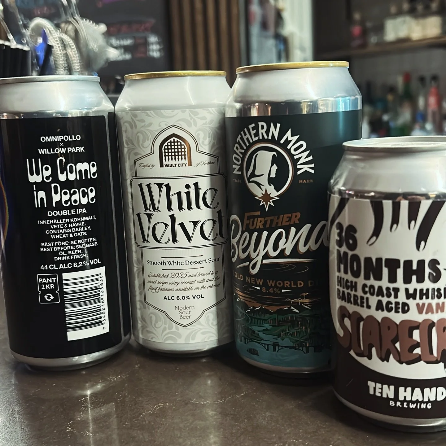 N&aring;gra av nyheterna som tillkommit i kylen, v&auml;lkomna in att testa!🍺👏🏼

#barlokal #v&auml;ster&aring;scity #vasteras