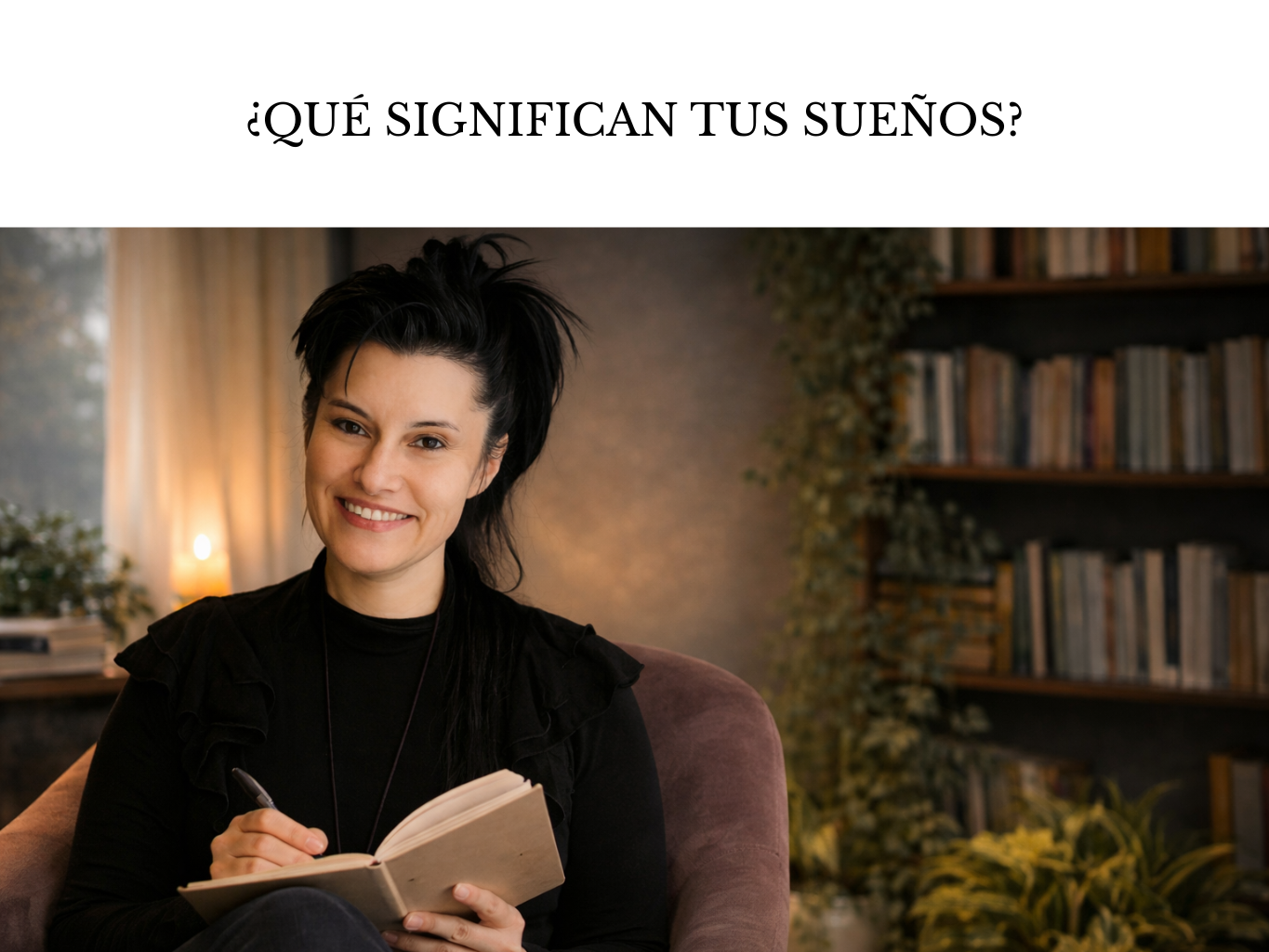Susana Esteban en una clase magistral sobre qué significan tus sueños