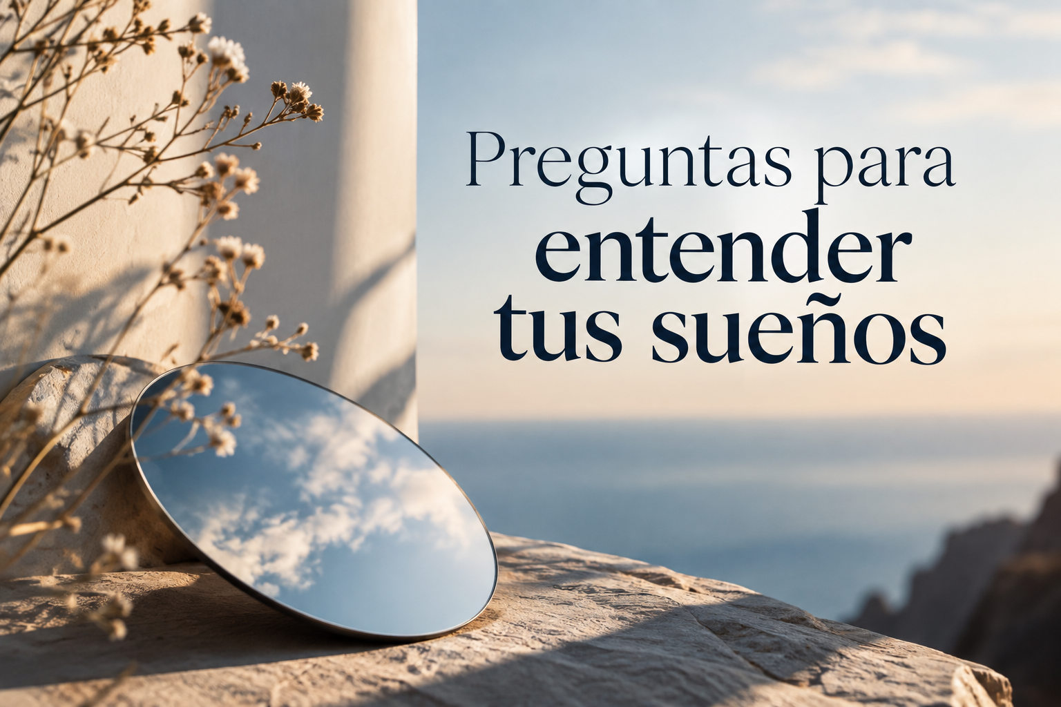 Cartel de la clase «Preguntas para entender tus sueños» de Lucidez Orgánica, dedicada a descubrir las claves para comprender los mensajes de tus sueños.