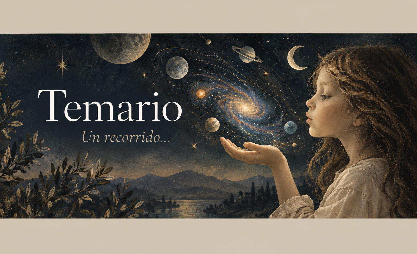 Imagen de presentación del temario de la formación en análisis de sueños del Método Lucidez Orgánica, con los contenidos y etapas del curso.