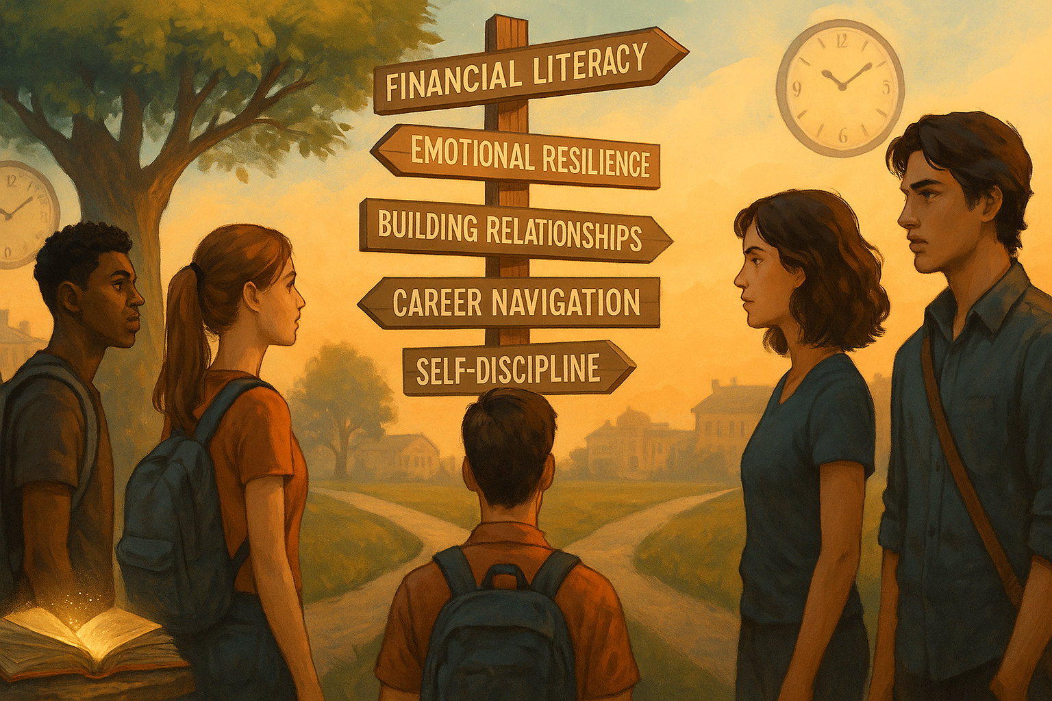 Life Wisdom for Young Adults They Don’t Teach You in High School to Prepare for the Adult World