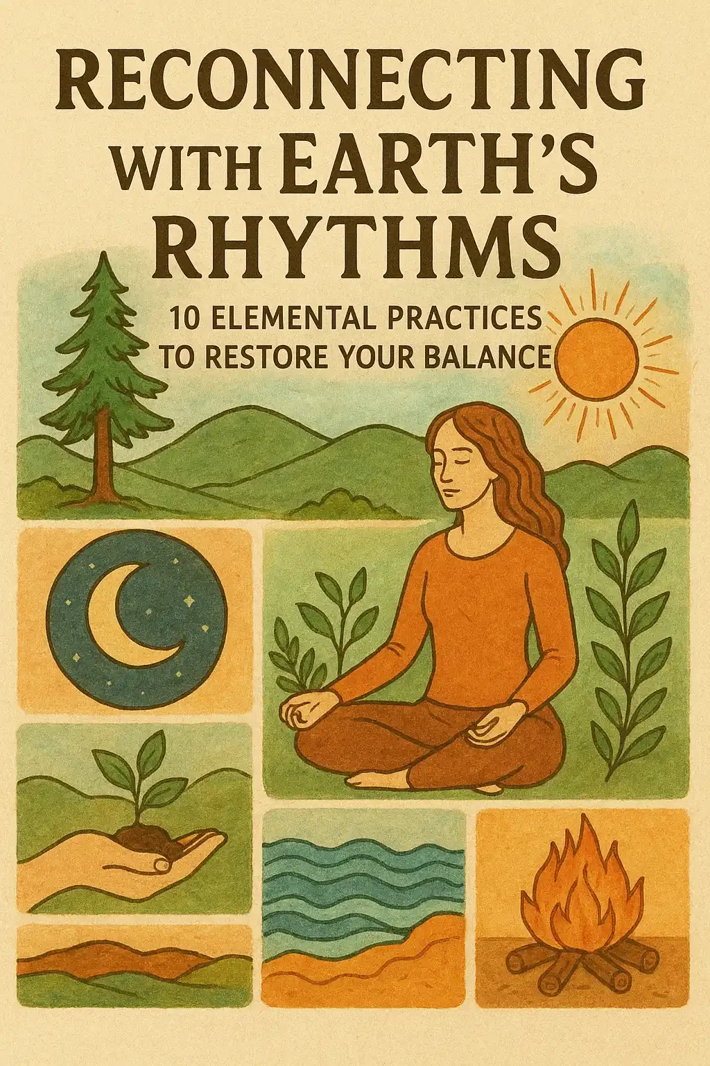 Reconnecting with Earth’s Rhythms: 10 Elemental Practices to Restore Your Balance