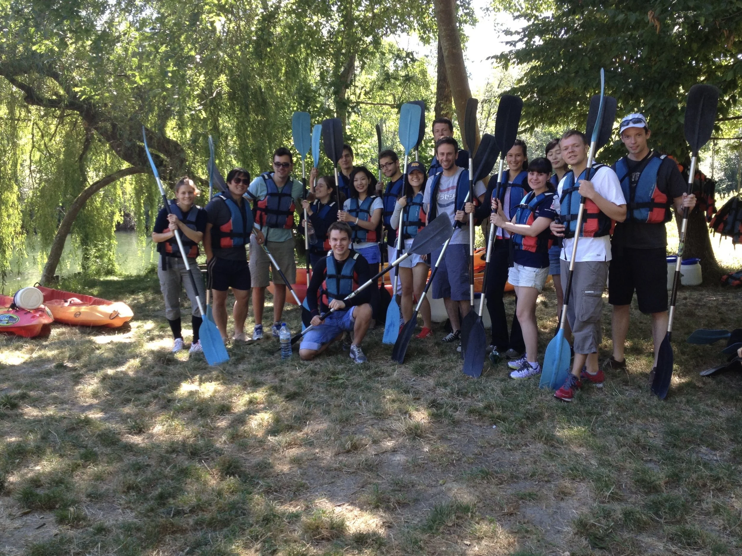 My first week at INSEAD, kayaking down the River Loing with fellow PhD students, is a memory I look back on with so much fondness. I had no idea what I was getting myself into, but even knowing what I know now, I’d do it all over again. Fall 2012. 