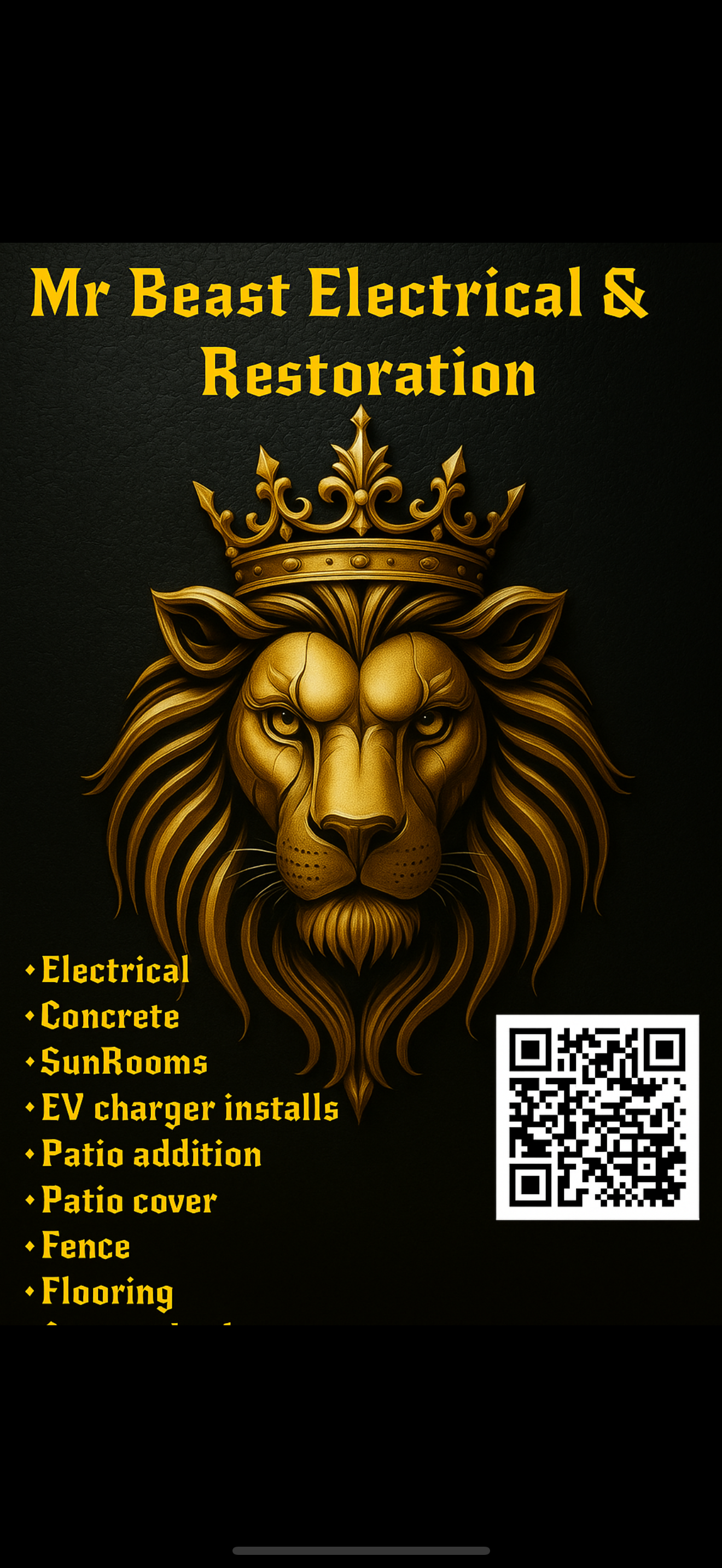 Mr Beast Electrical and Restoration