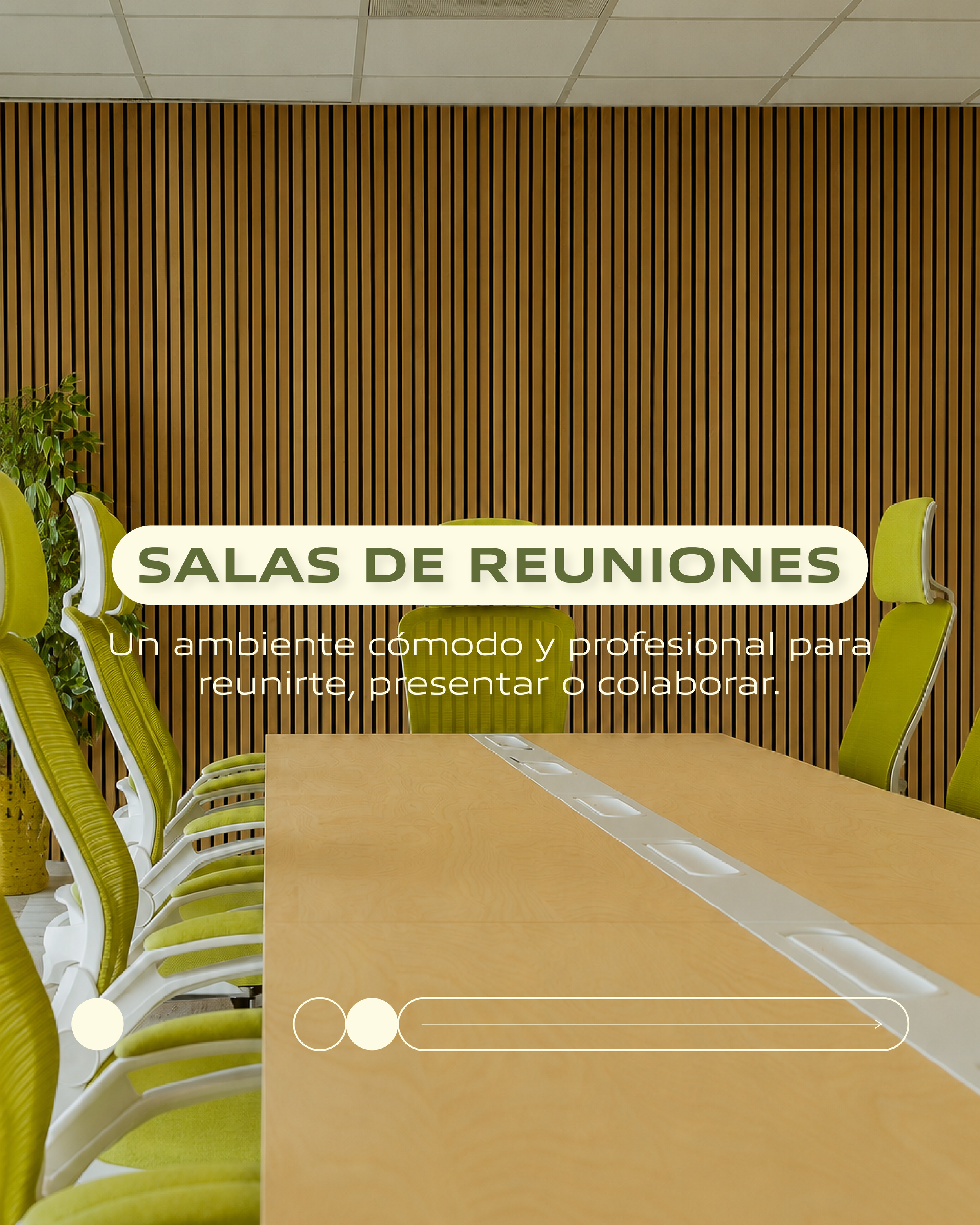 Redes sociales de UP Spaces Coworking (carrusel 6)
