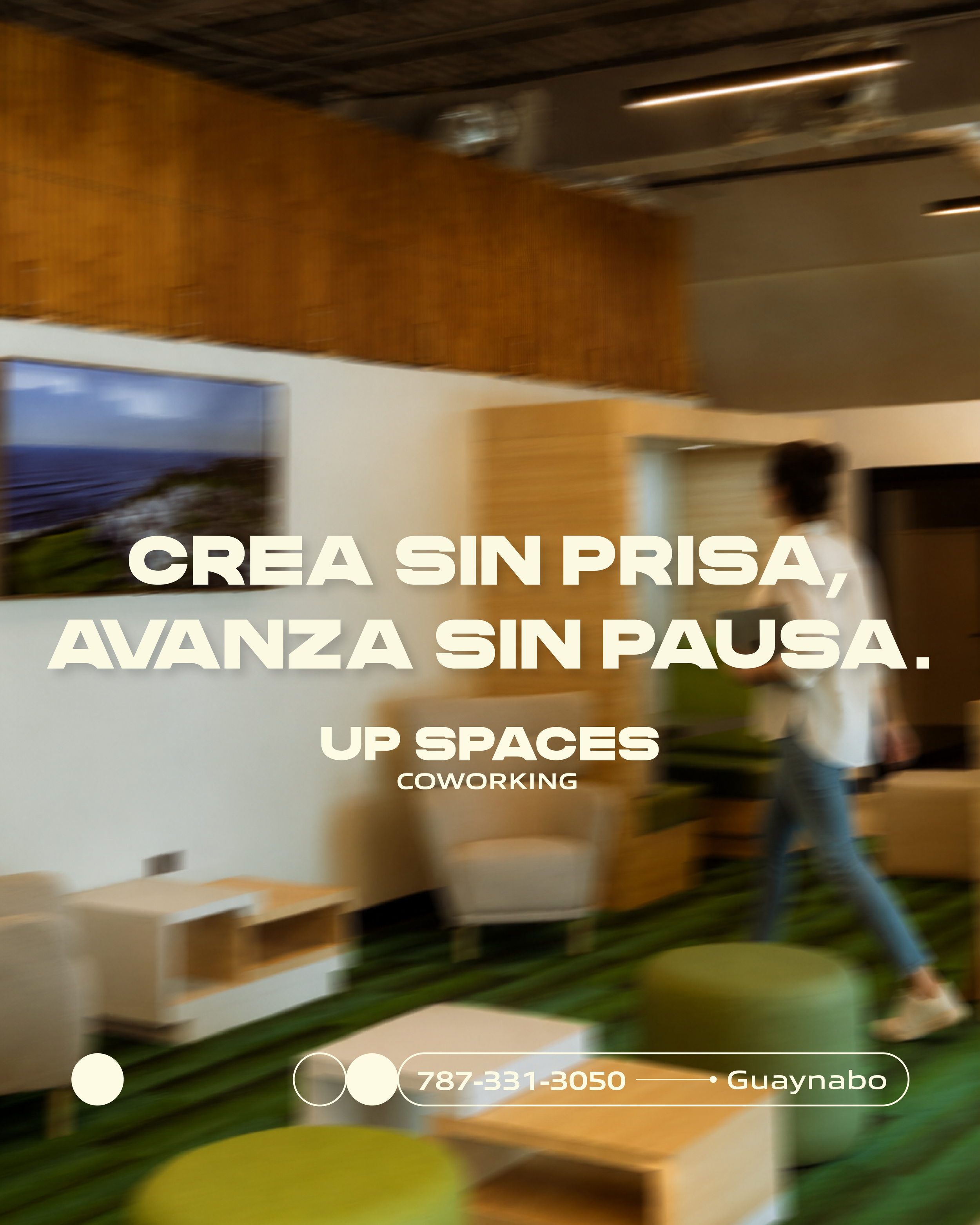 Redes sociales de UP Spaces Coworking 