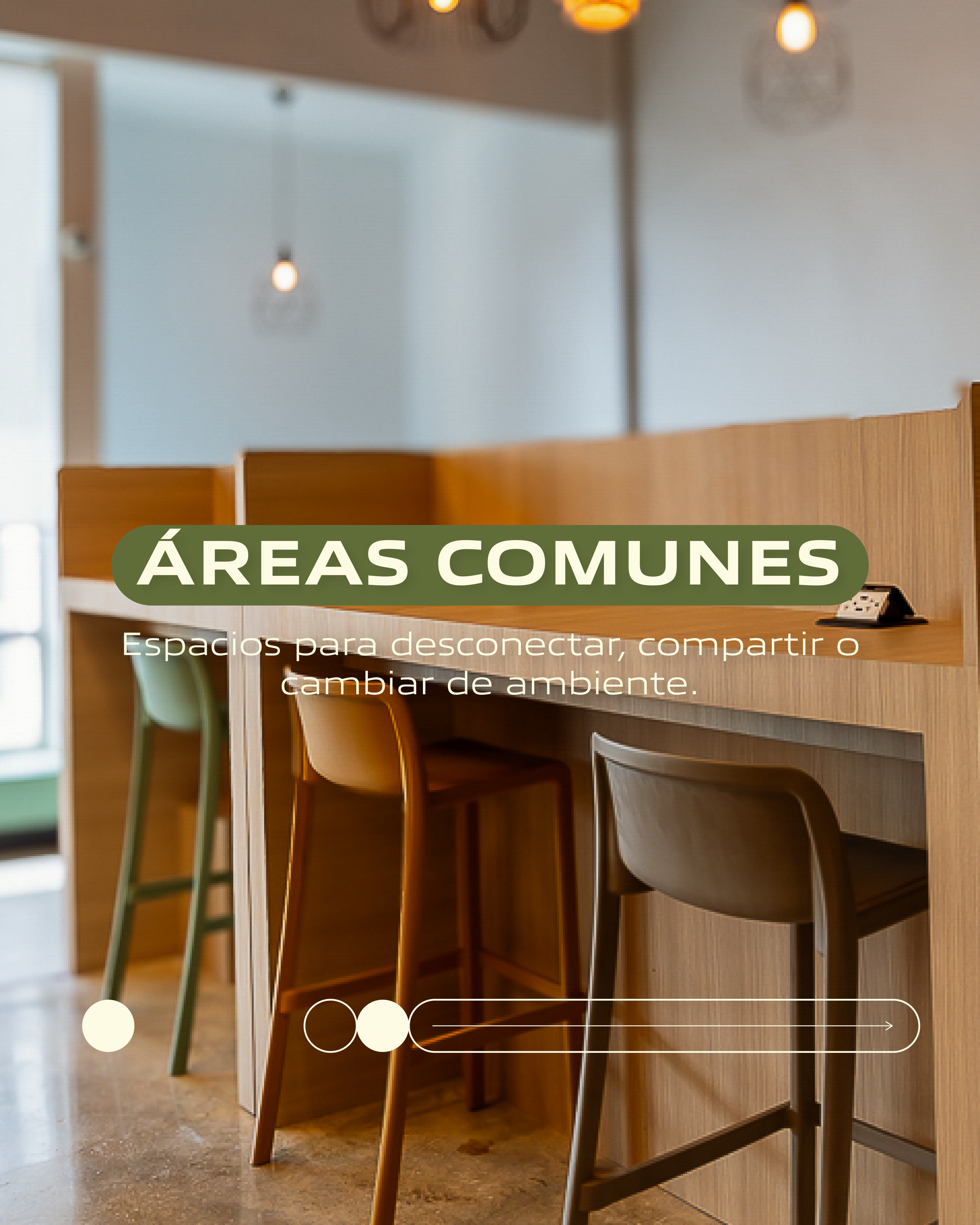 Redes sociales de UP Spaces Coworking (carrusel 3)