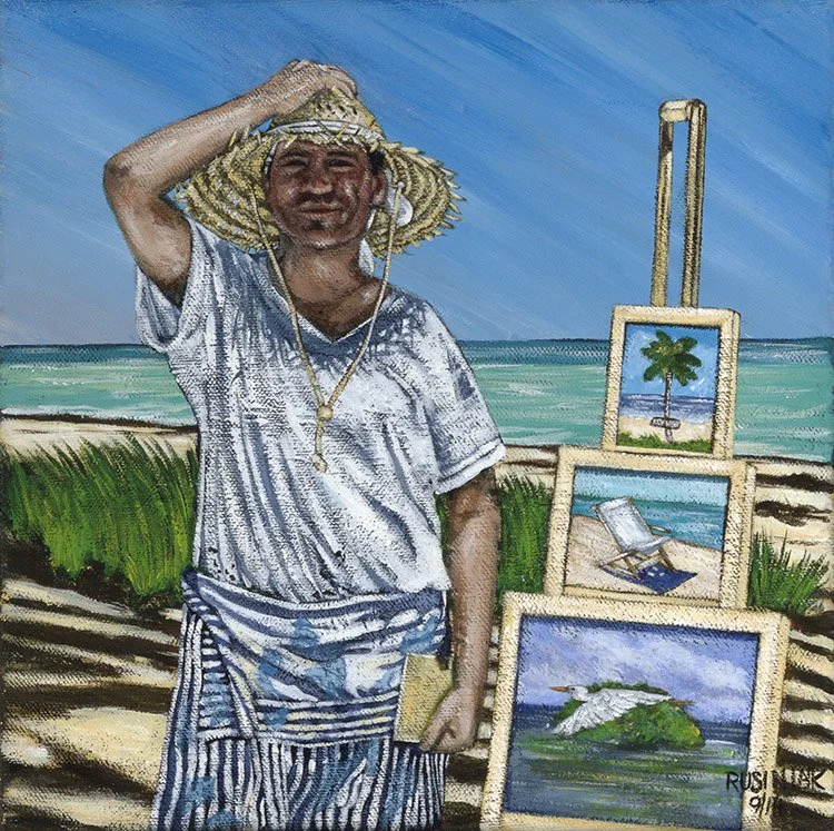 My Friend Will 12 " x 12" (Available Giclee 200.00)