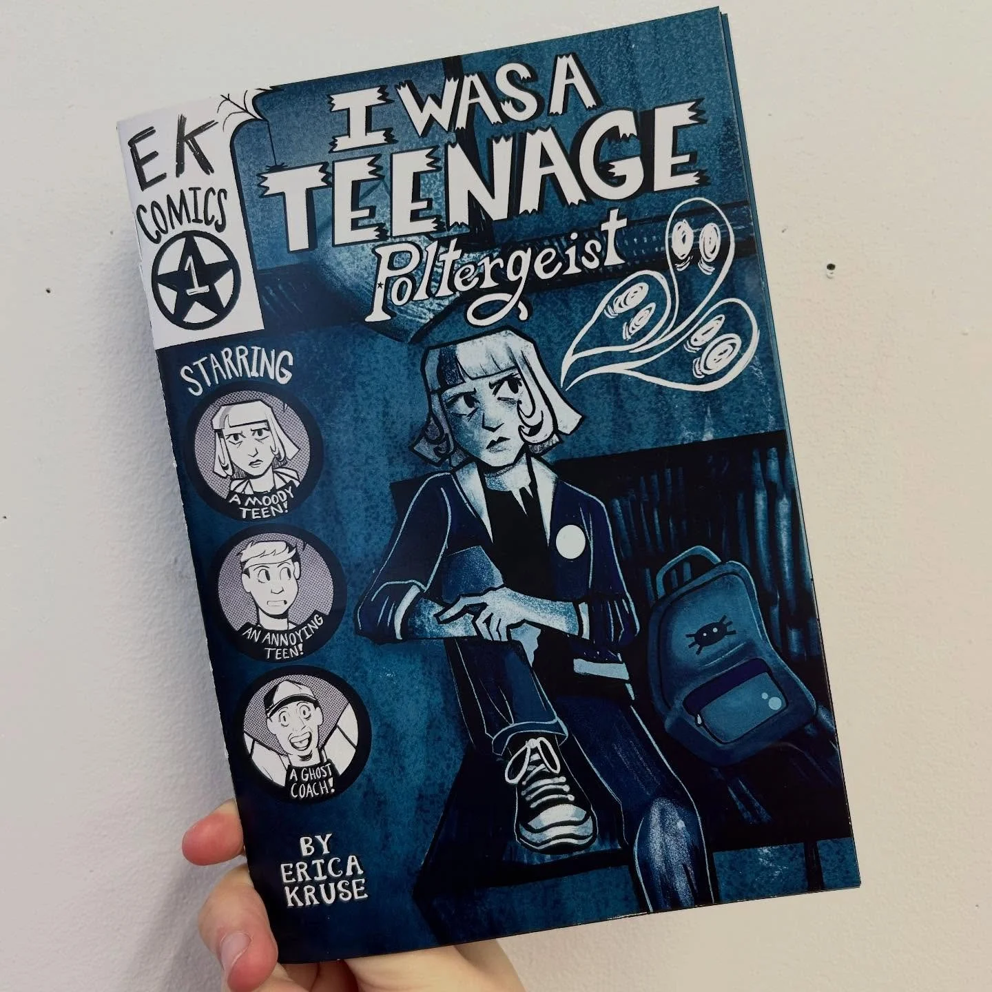 This May I&rsquo;ll be releasing the first issue of my webcomic &lsquo;I Was a Teenage Poltergeist&rsquo; online, until then the full book will be at the Parsons illustration senior show! The reception is March 24th from 6-9 :) 🖤

#parsonsschoolofde