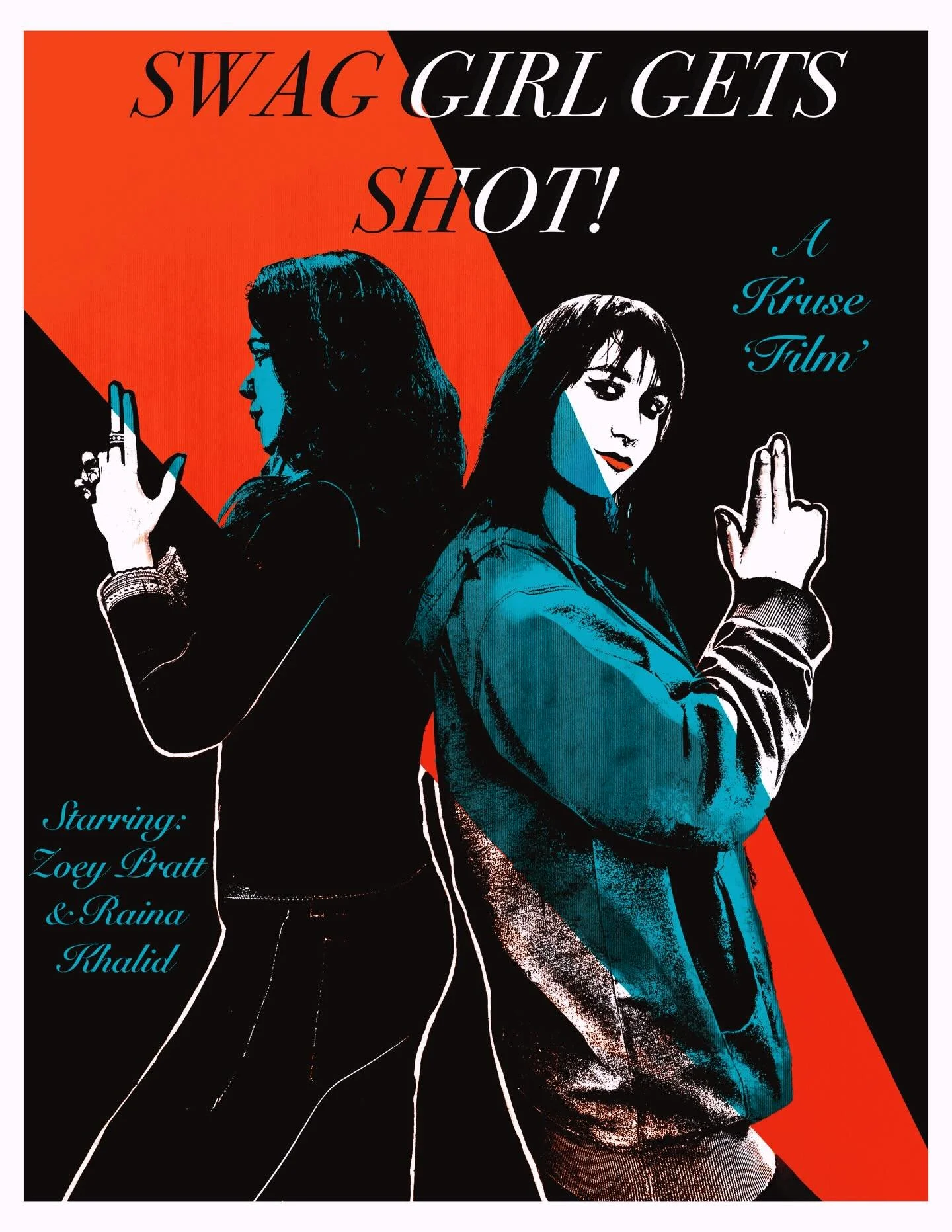 Poster for Swag Girl with @zoey_august &amp; @rainism_m 

#poster #artistsoninstagram