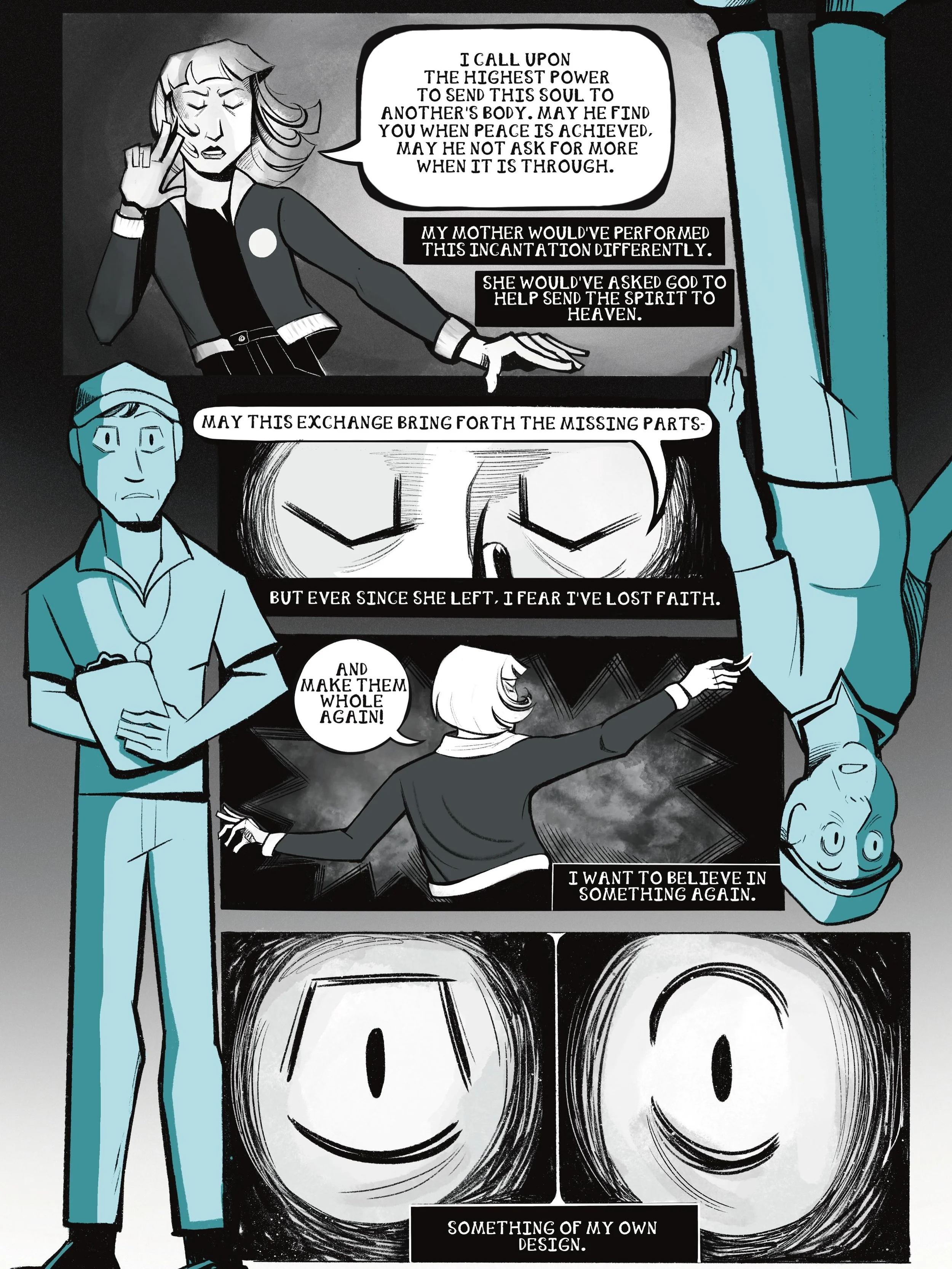part six 

www.iwasateenagepoltergeist.com

#webcomic #horror #oc