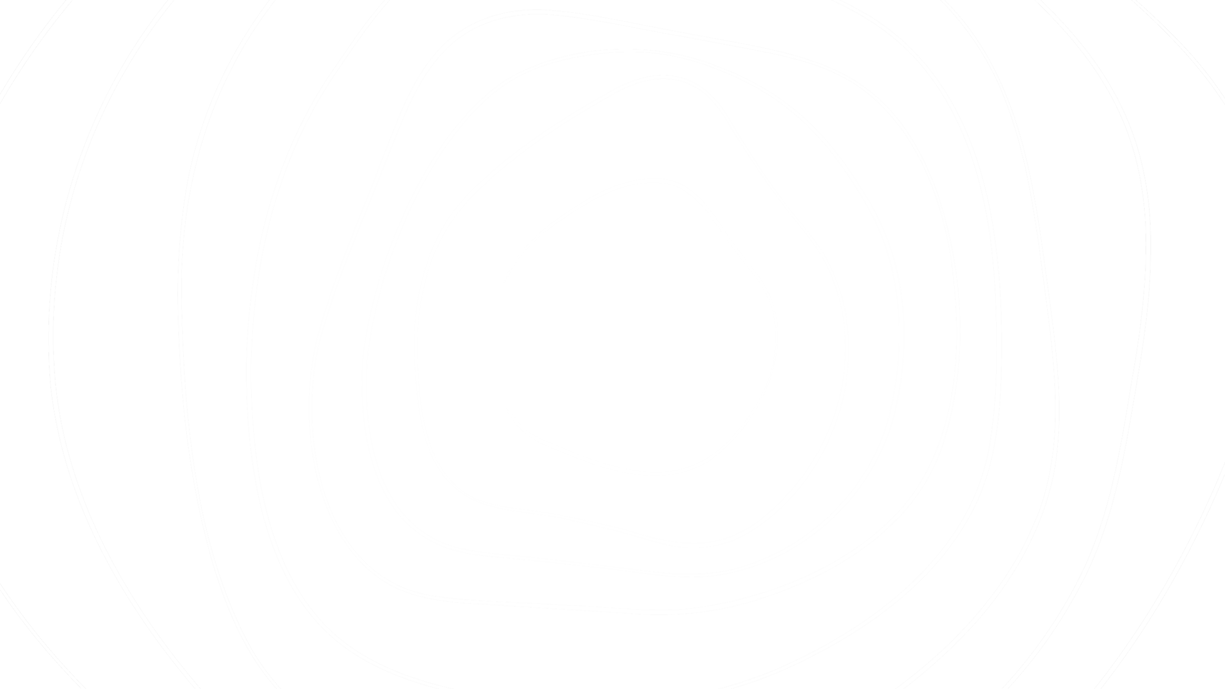 Black background with white contour lines forming concentric irregular shapes.