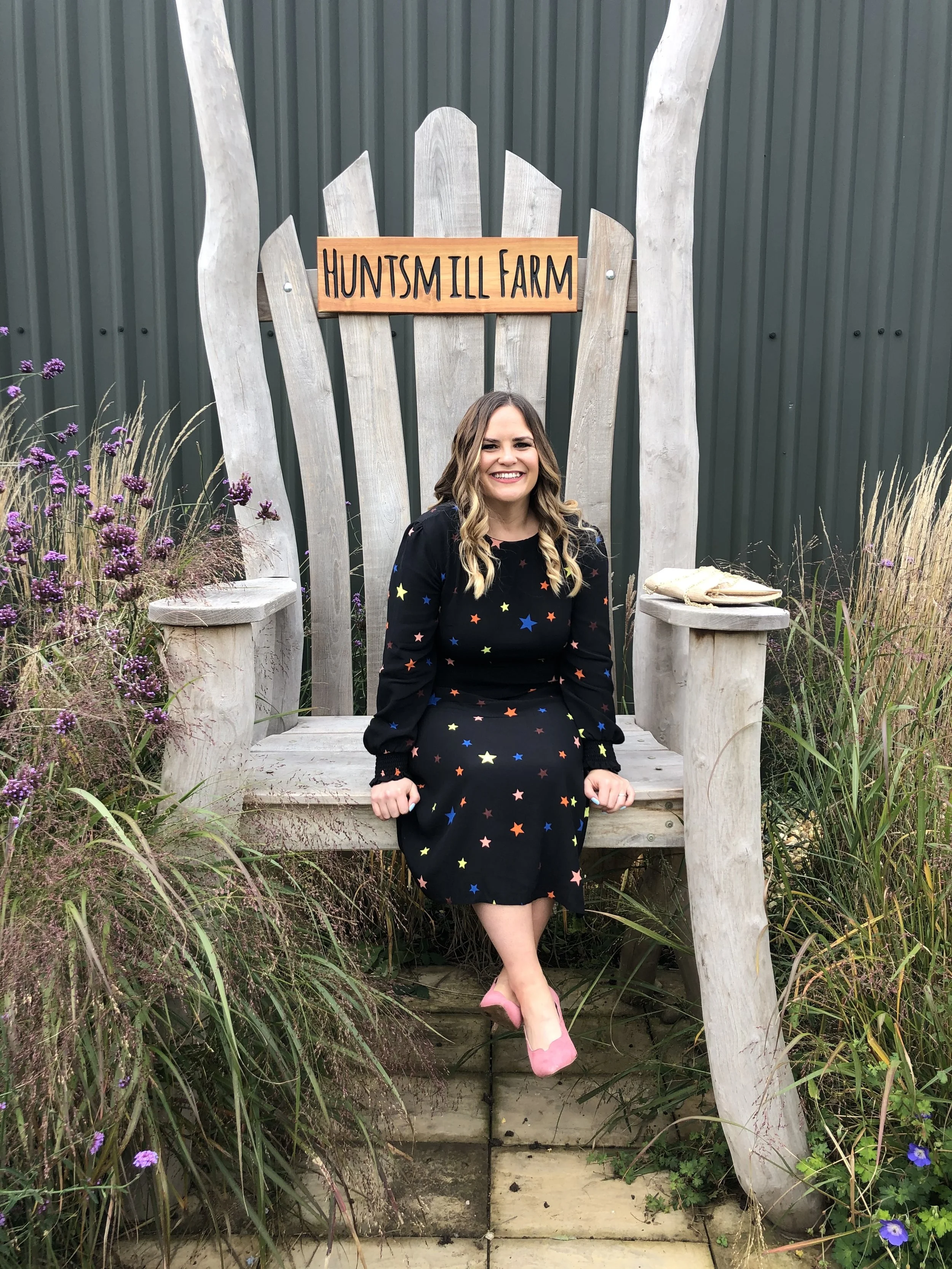 Emily Ayres at a wedding ceremony