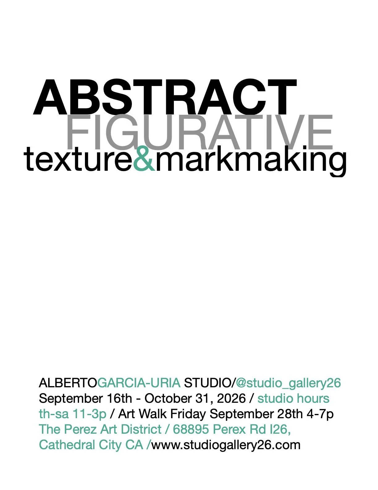Abstract Figurative / texture & mark-making