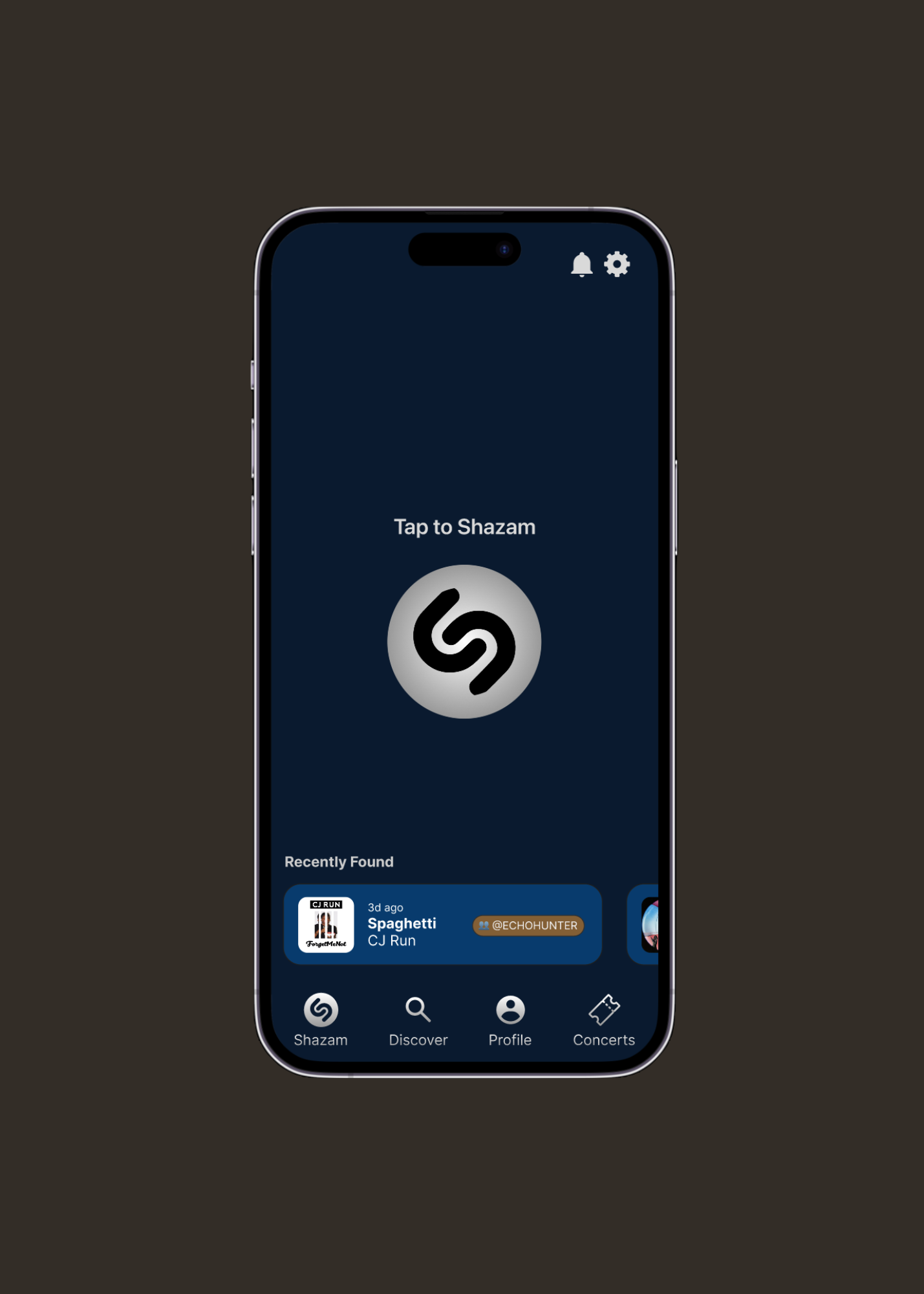 Shazam - Mobile Application