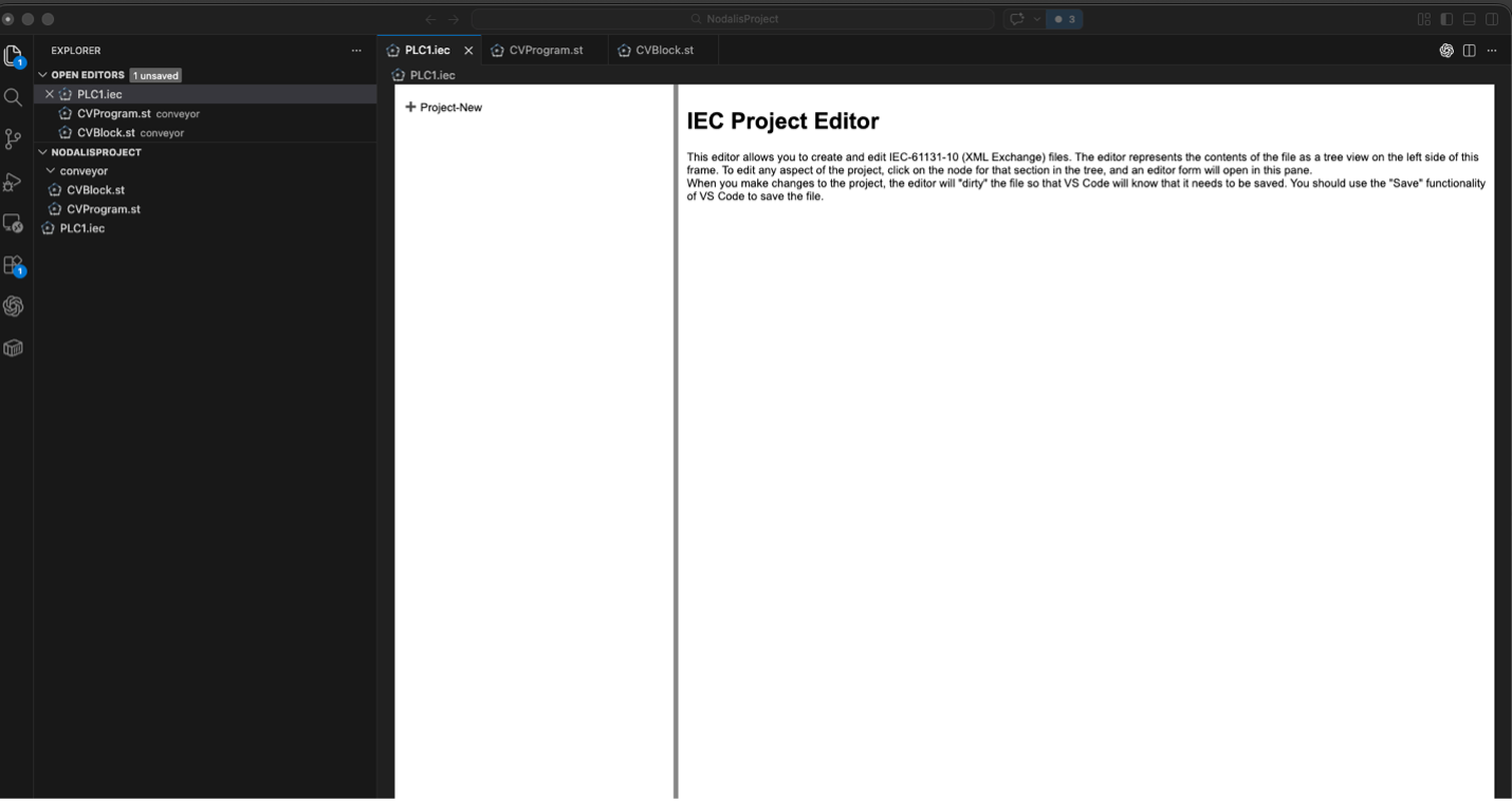 Getting Started with Nodalis IDE