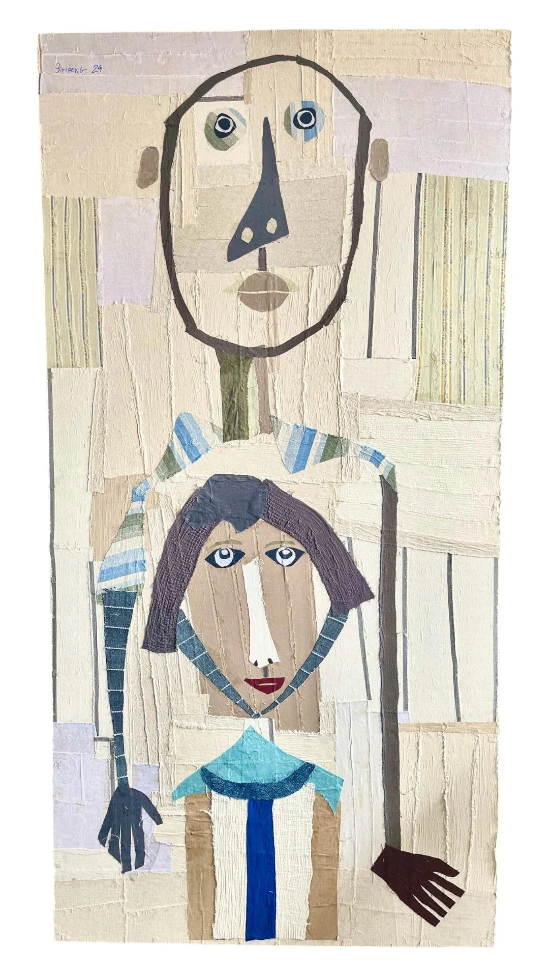 cloth wall hanging one of a kind