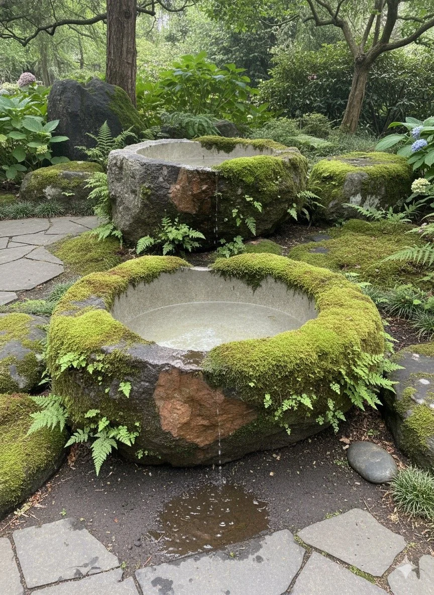 natural stone planter
