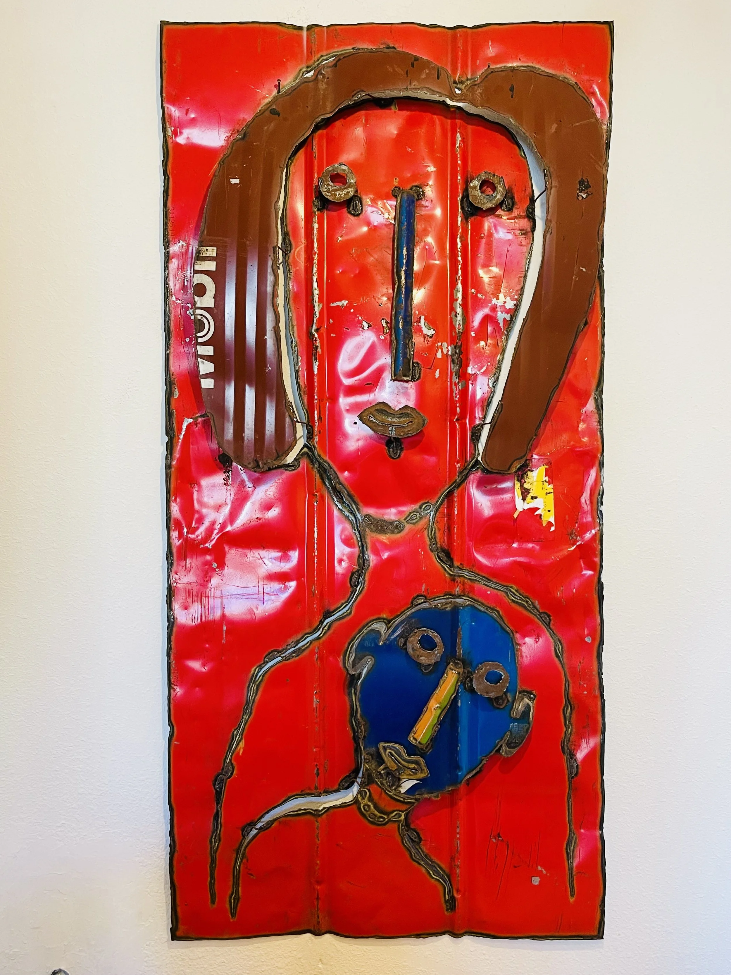 hand-made metal art wall art