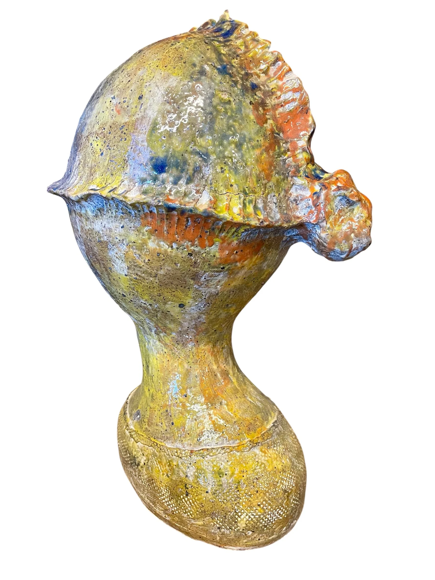 ceramic bust one of a kind.JPG