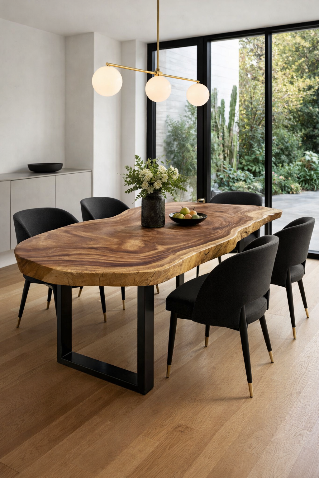free form, live edge dining table or desk