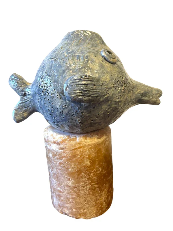 hand made one-of-a-kind puffer fish.webp