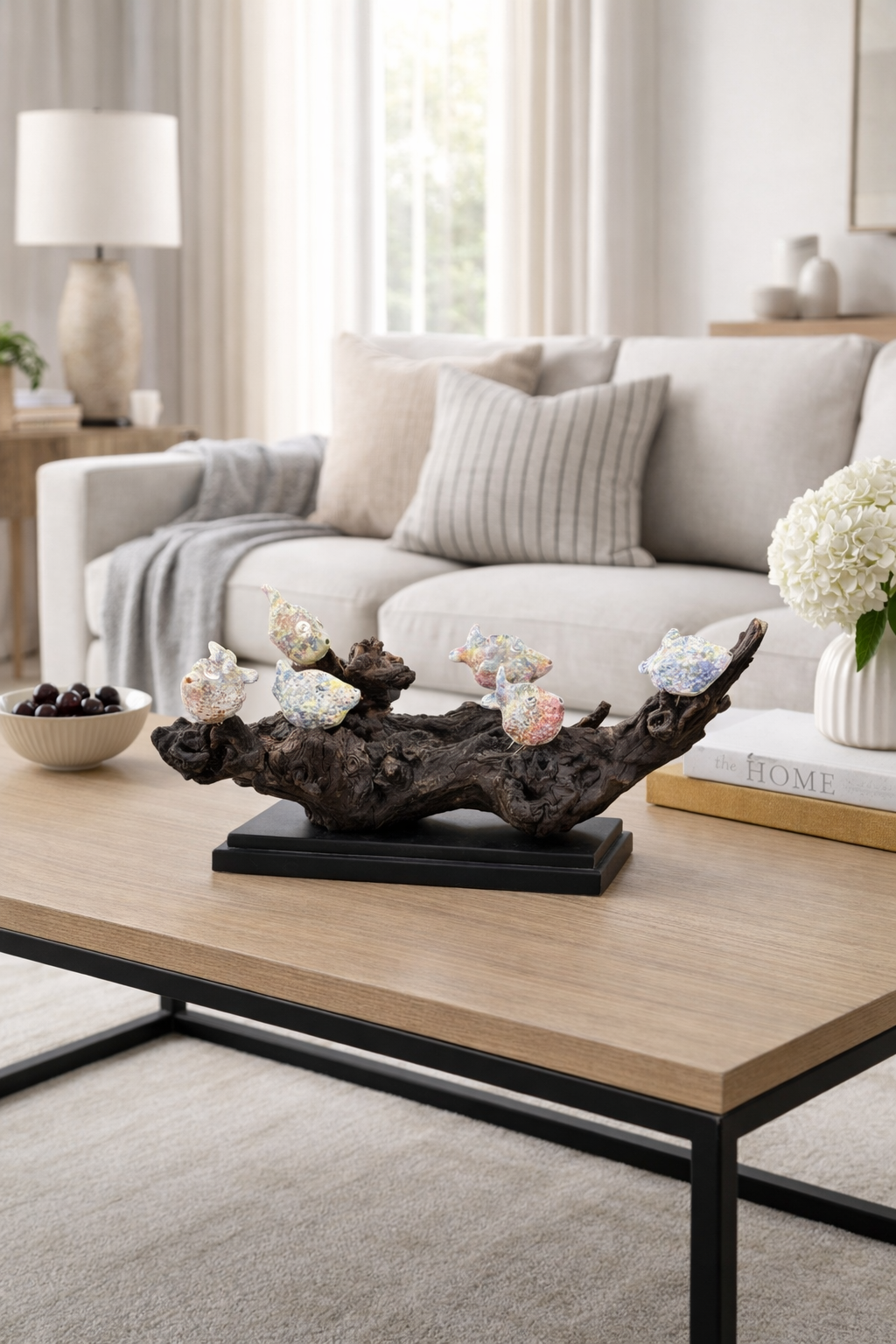 birds on a branch sculptue on a coffee table.PNG