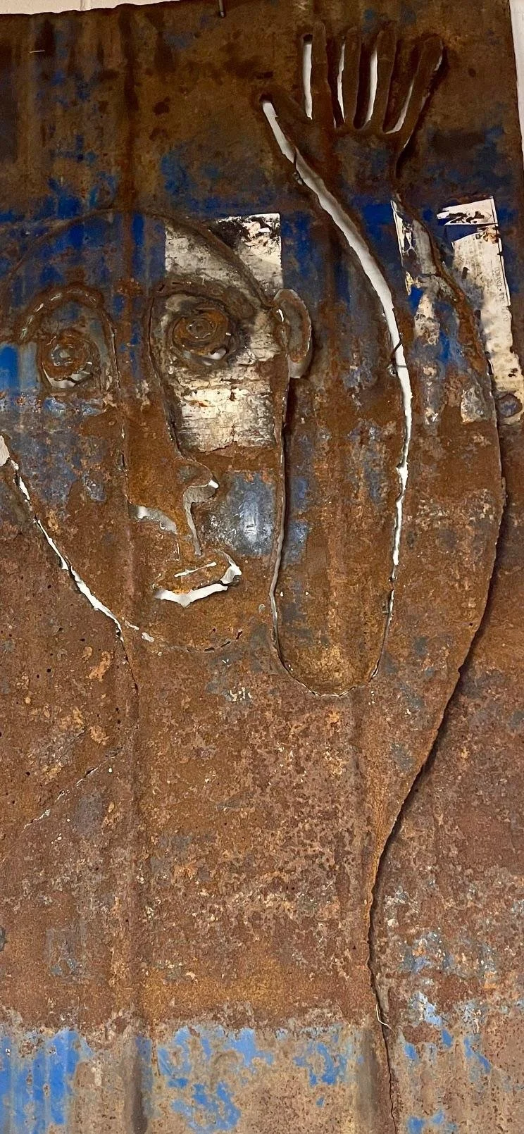 metal wall art rustic contemporary