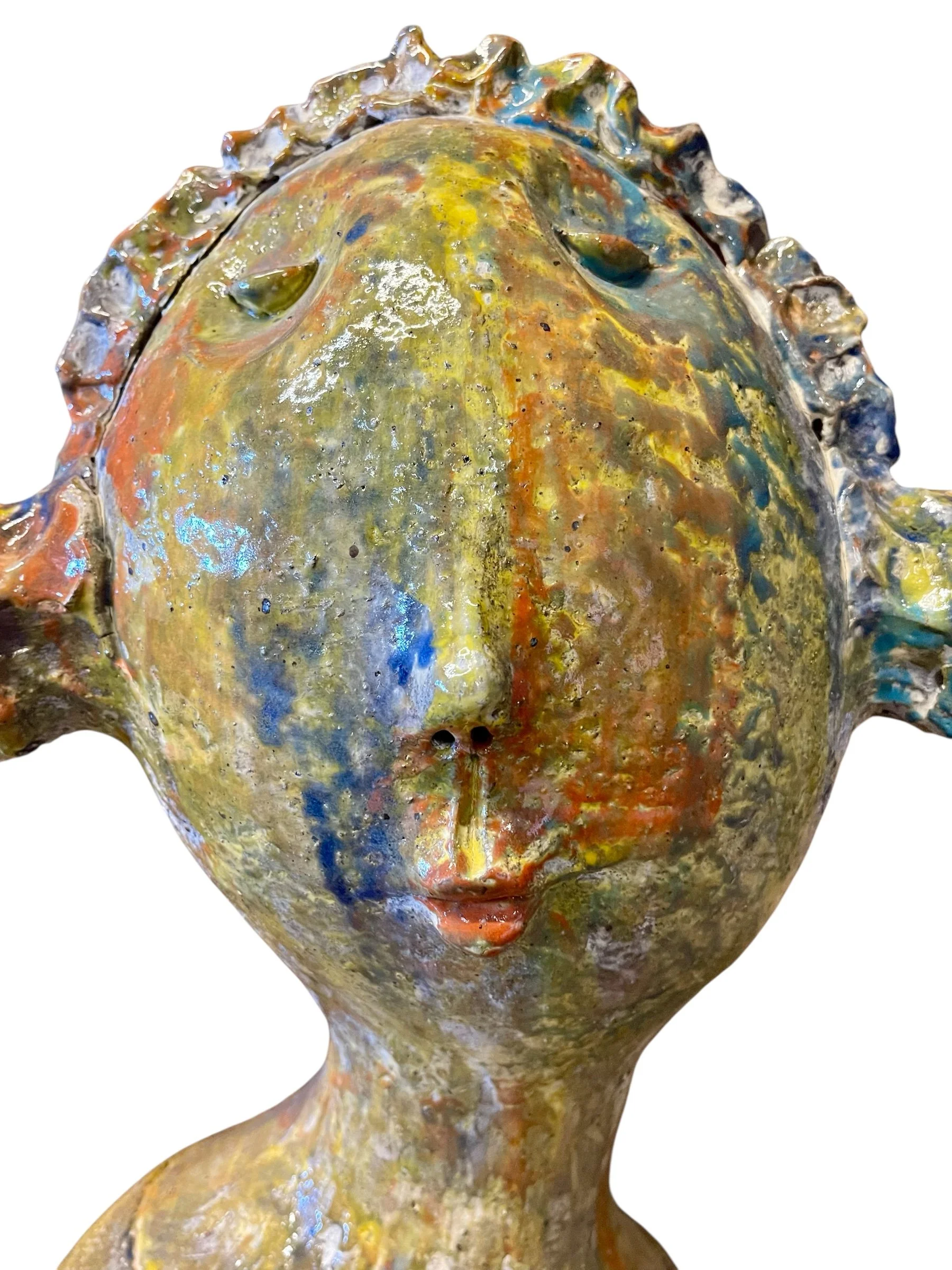 hand-made sculpture with beauriful glaze.JPG