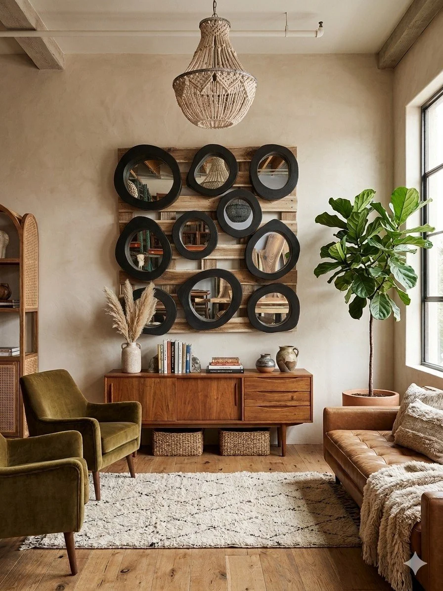 Mirror Wall Art | Organic Modern