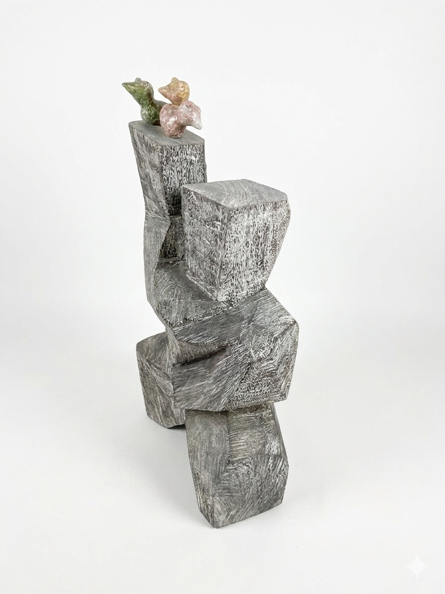 unique hand made abstract sculpture.PNG