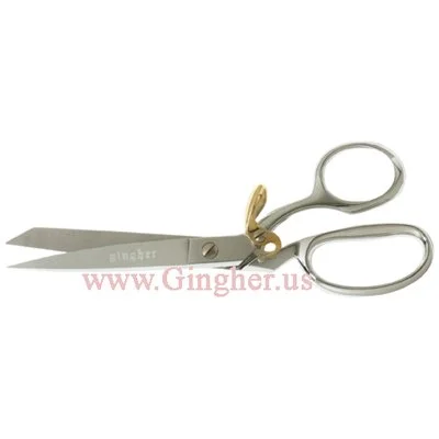 Gingher 8" Spring Action Knife Edge Dressmaker's Shears - G-8SA