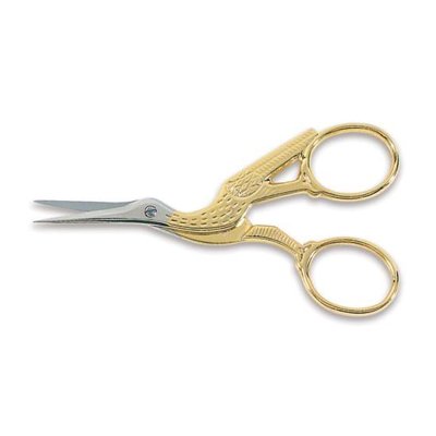 Gingher 3 1/2" Stork Embroidery Scissor - G-ST