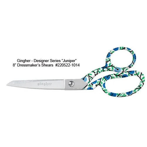 Gingher 2019 Designer Series Juniper - 8" Dressmaker Shears