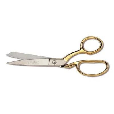 Gingher 8" Gold Handle knife edge Shears - G-8GS