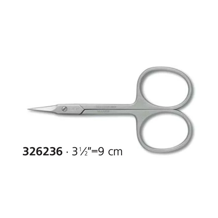 Dreiturm - Fine Point Cuticle Scissors, curved tip,  INOX - 326236
