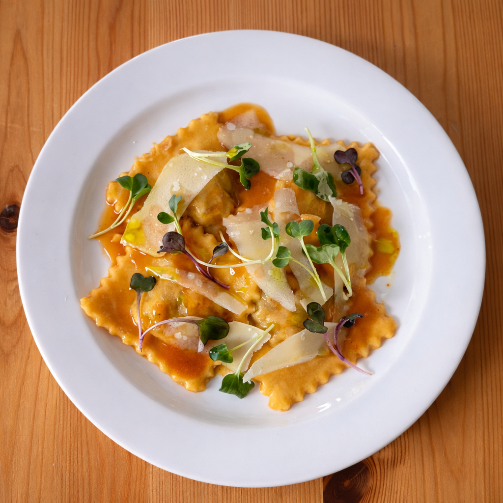 Braised Poork Ravioli