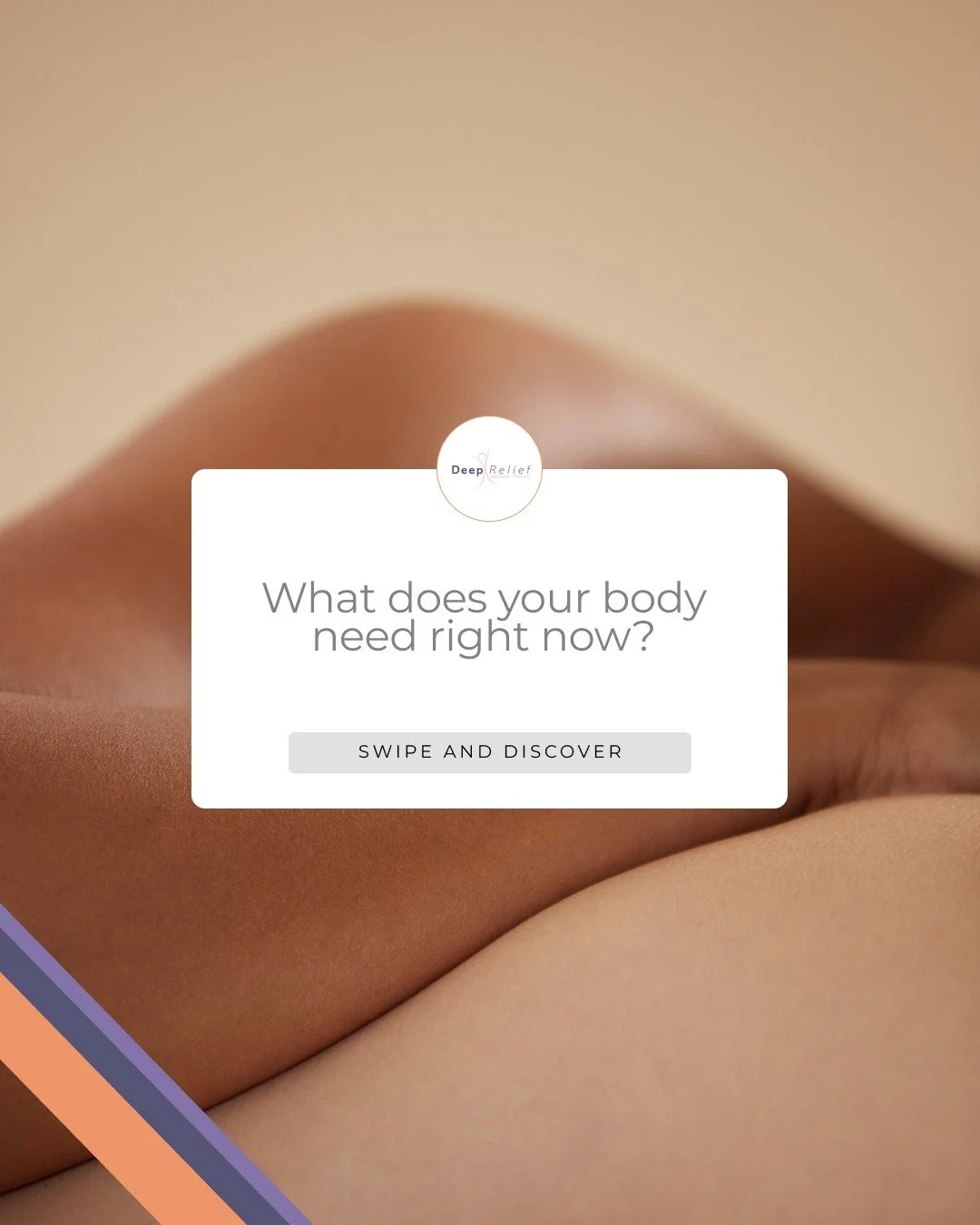 Your body is telling you what it needs &mdash; stress relief, relaxation, renewal.
From deep tissue and hot stone to lymphatic drainage and skin treatments, we tailor every experience to you.
Listen to your body. Book your treatment.

#DeepRelief #Ma
