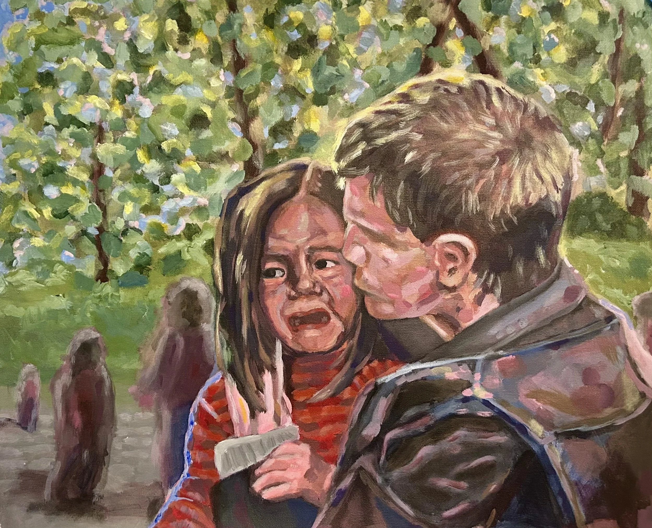Acrylic on canvas