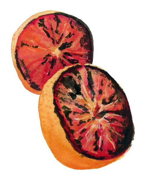 Smoked Grapefruit