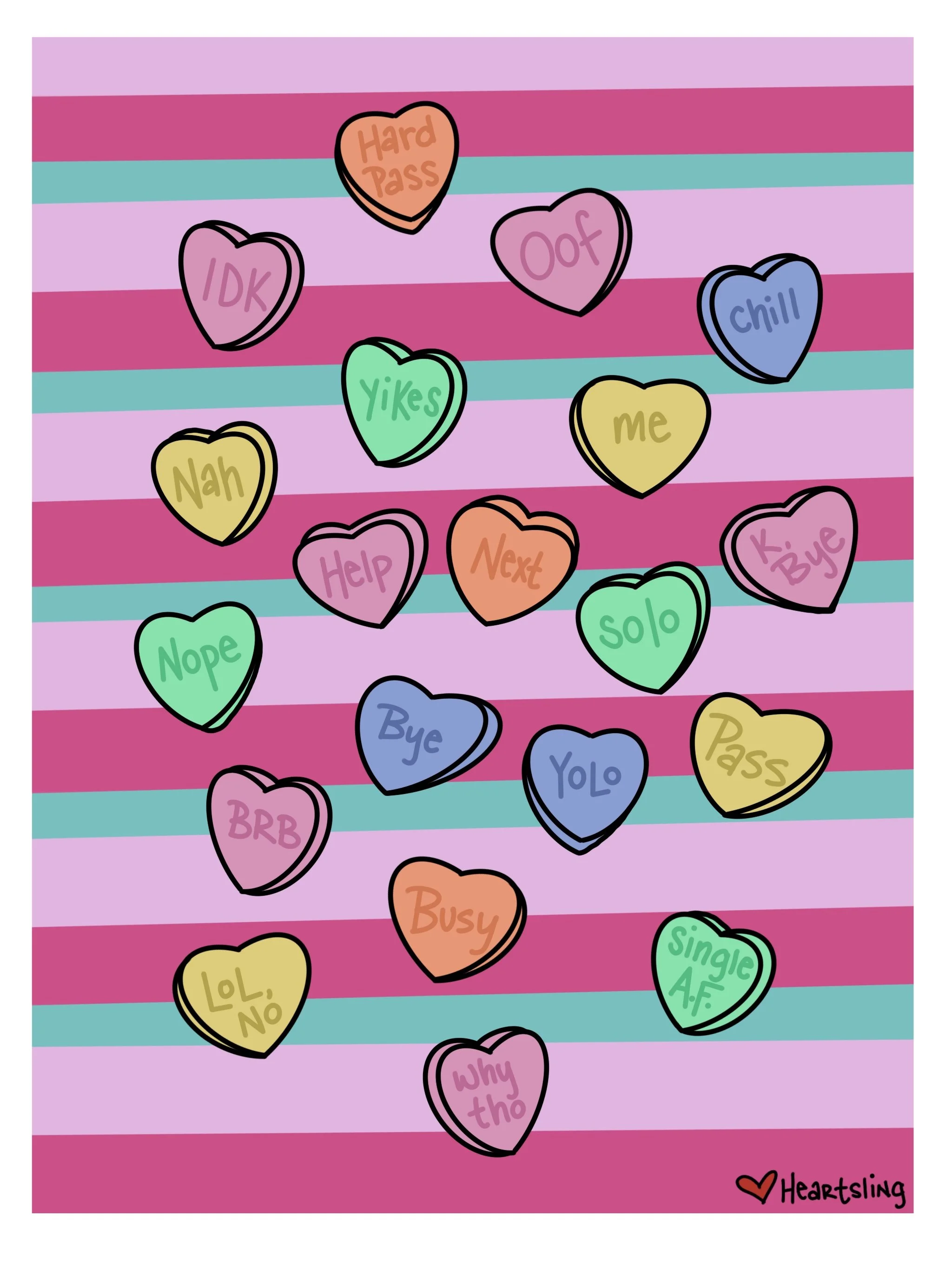 Singles Awareness Day Snacks