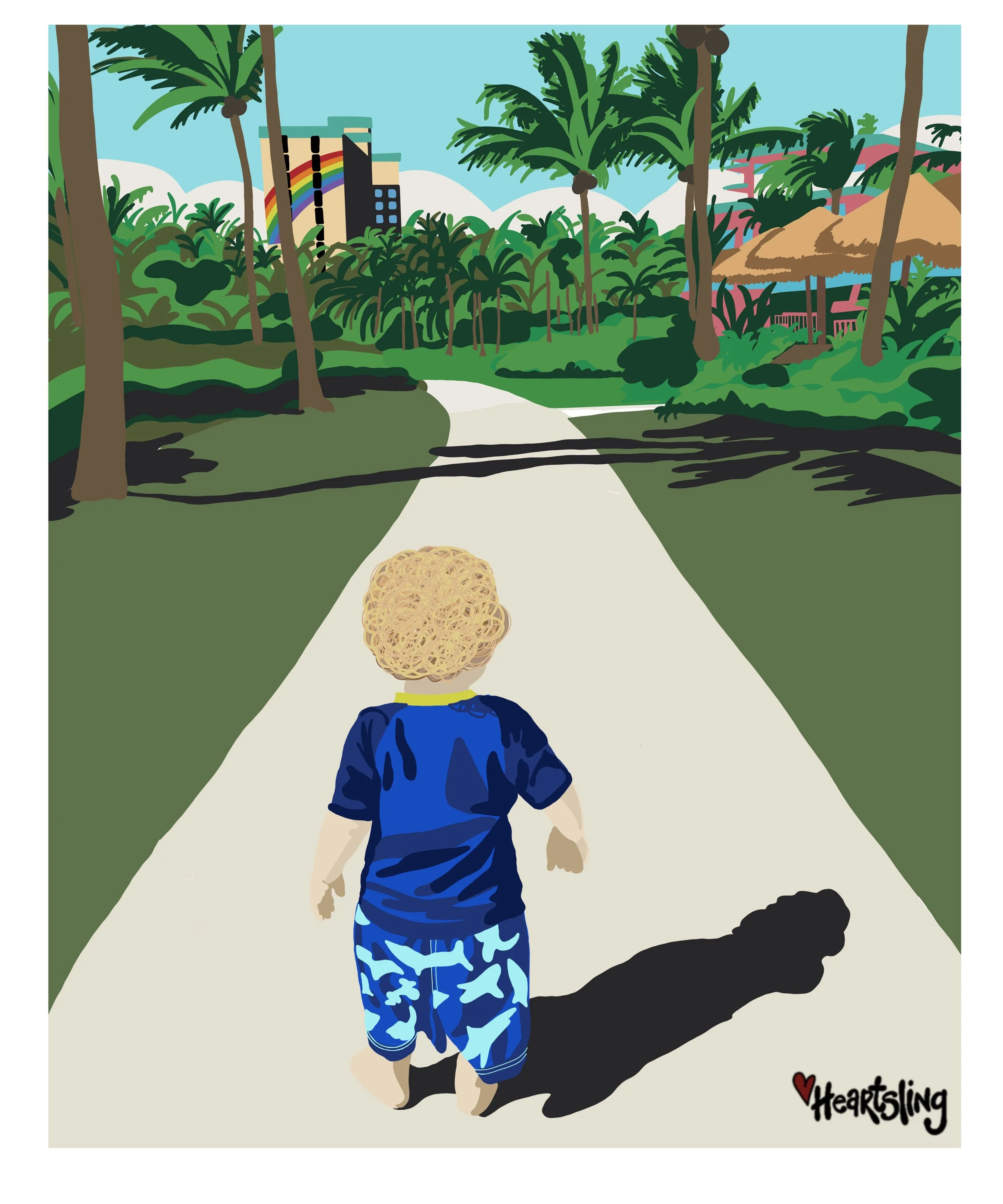 Little man, Big Hawaiian World