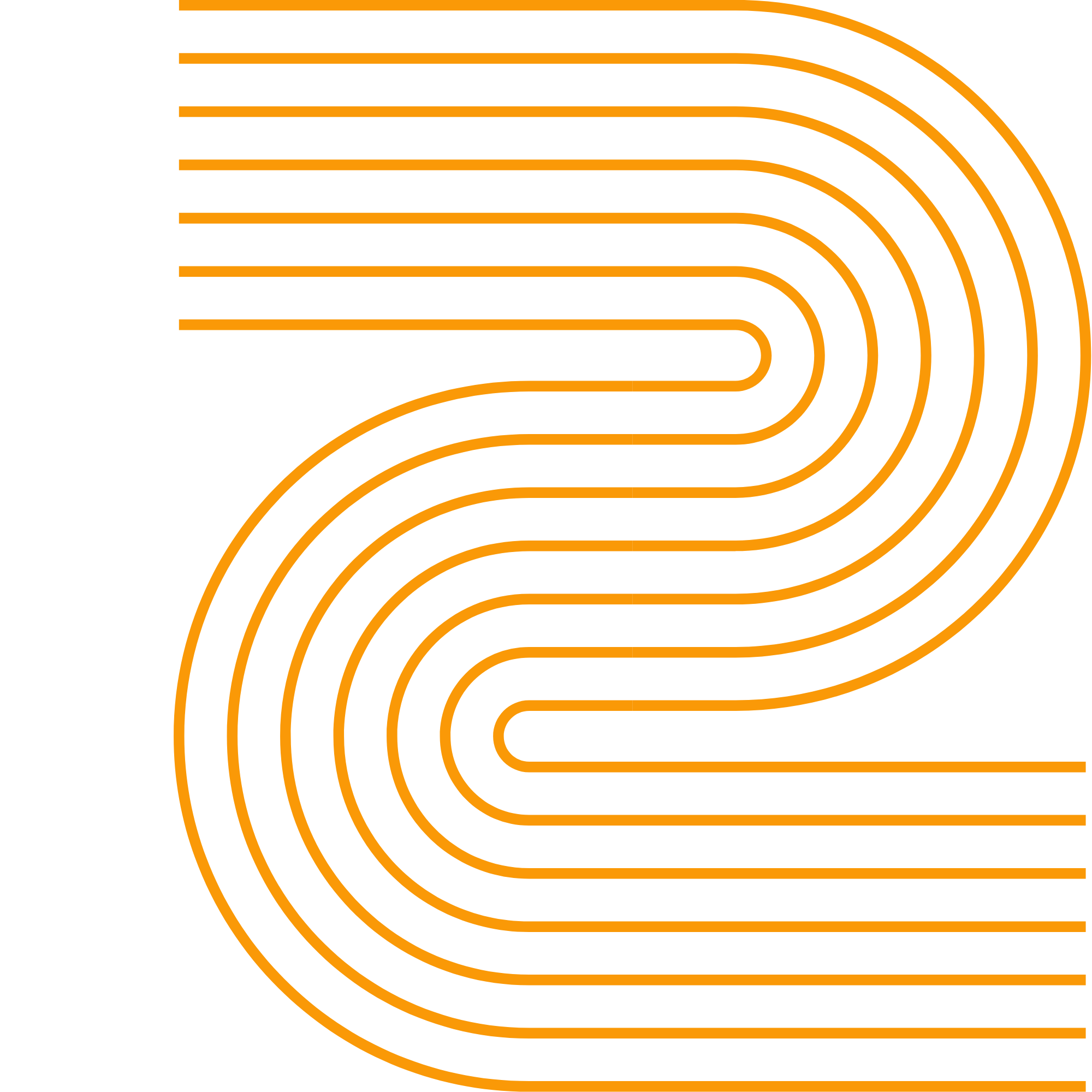 Orange neon-style number 2 on a black background.