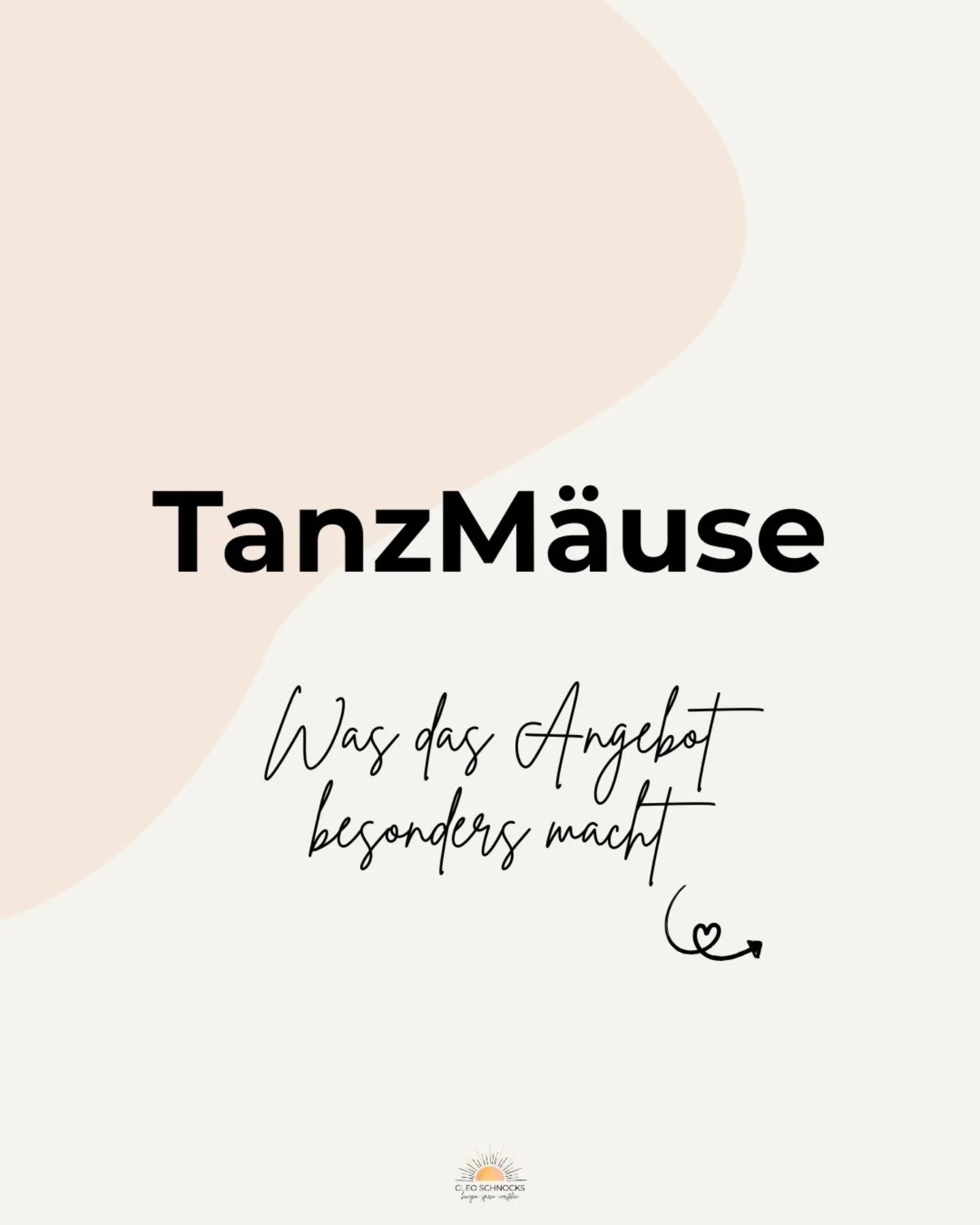 TanzM&auml;use 🐭

Was das Angebot so besonders macht.

Die Tanzstunden mit Kind sind keine Tanzstunden in der ihr als Team bestimmte T&auml;nze oder Choreografien lernt.

Es geht darum sich gemeinsam zu verbinden. Gemeinsam in der Stunde anzukommen 