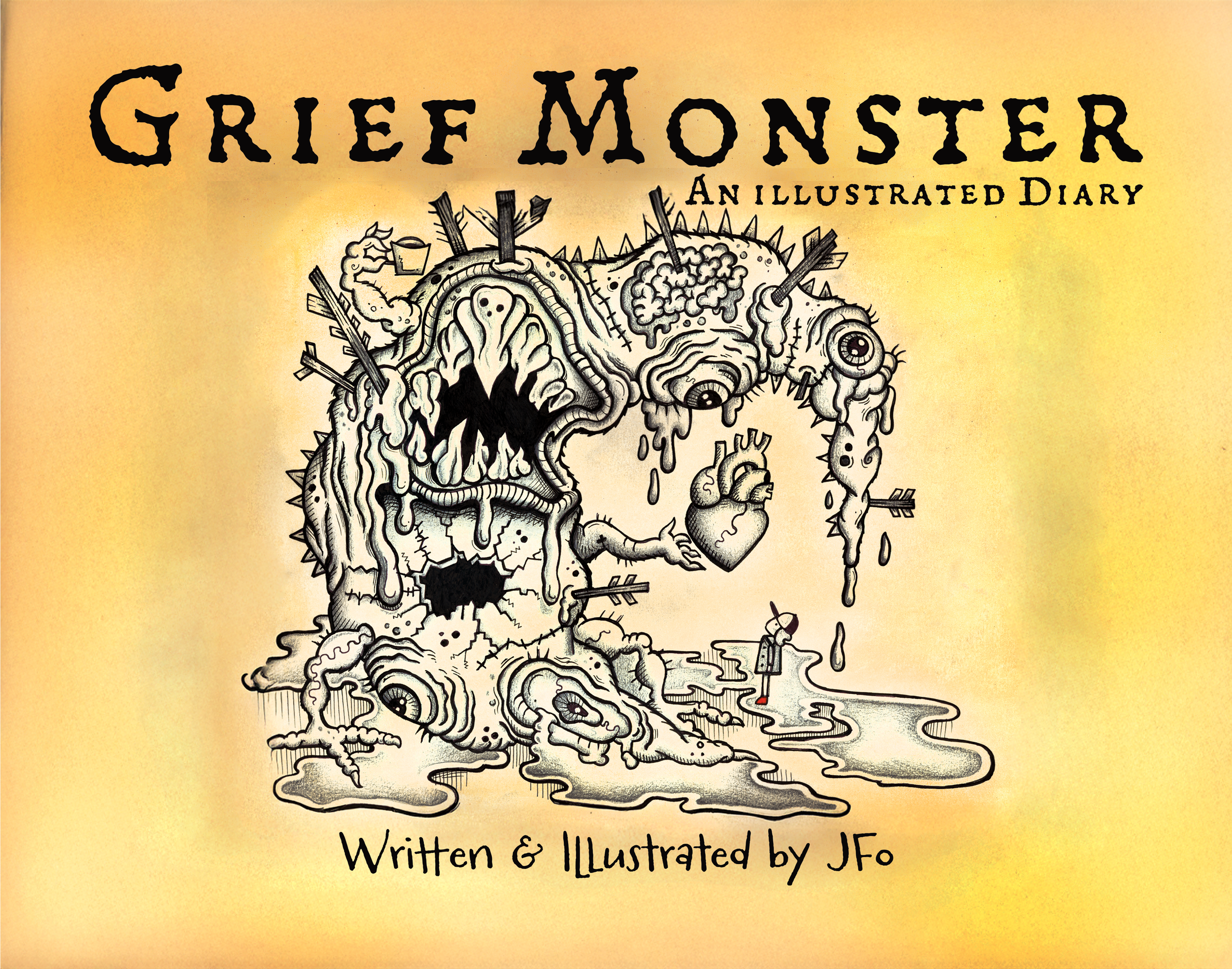 Grief Monster: An Illustrated Diary of Grief