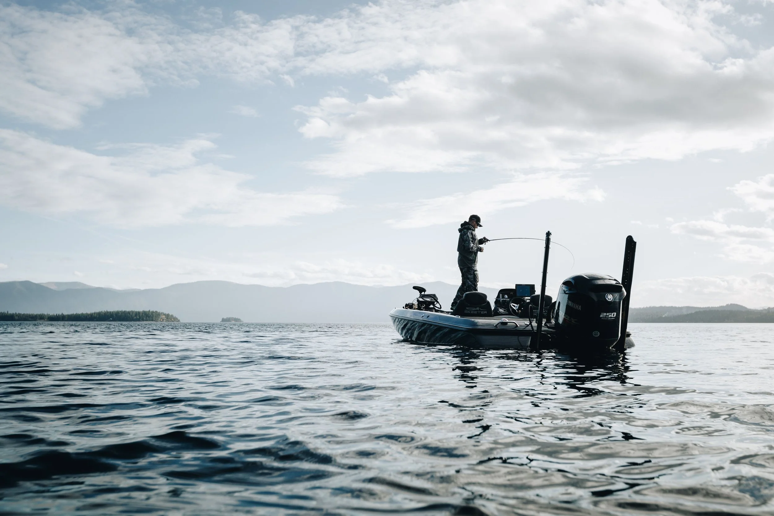 Man on a fishing boat