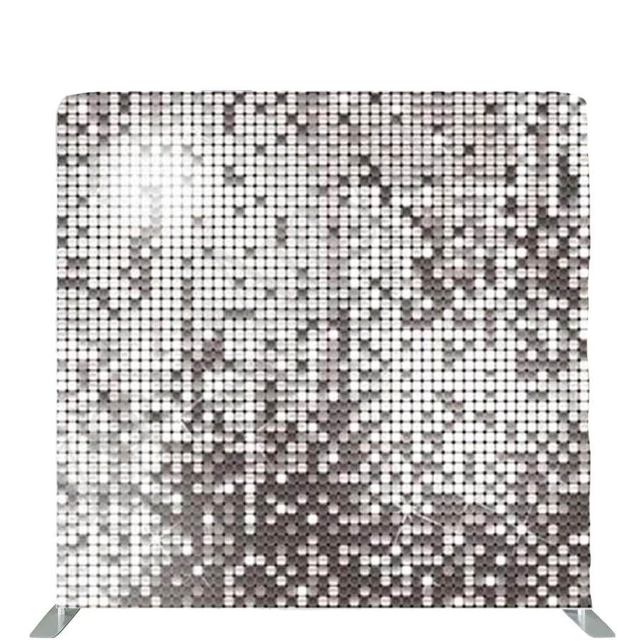 Silberner Fotohintergrund