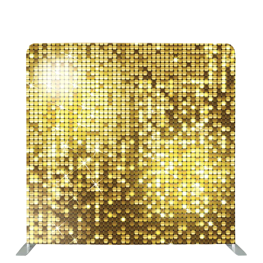 Goldener Hintergrund der Fotobox