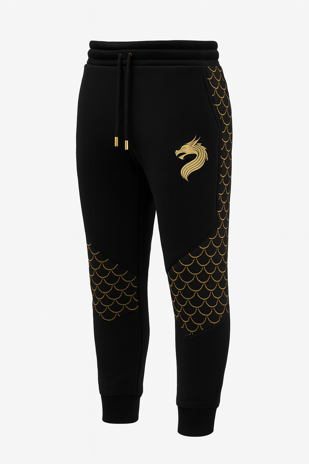 Moletom Dragão Dourado Luxuoso