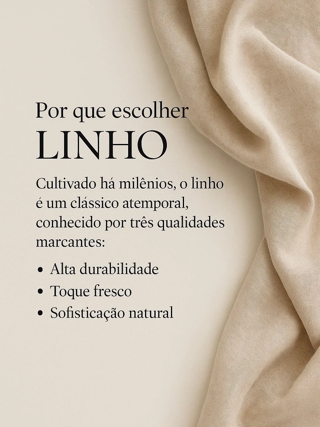 Sobre linho 